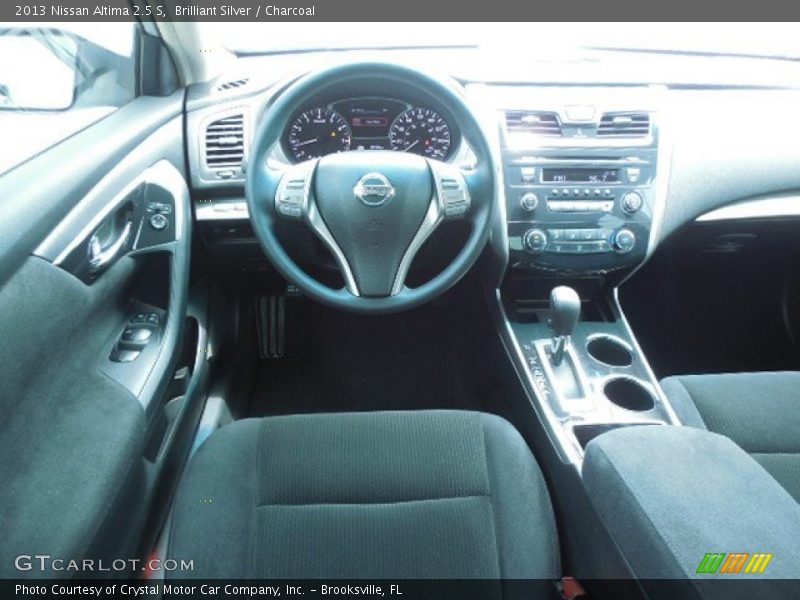 Brilliant Silver / Charcoal 2013 Nissan Altima 2.5 S