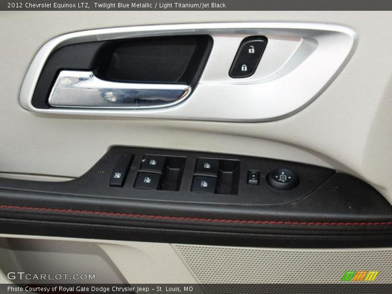 Twilight Blue Metallic / Light Titanium/Jet Black 2012 Chevrolet Equinox LTZ