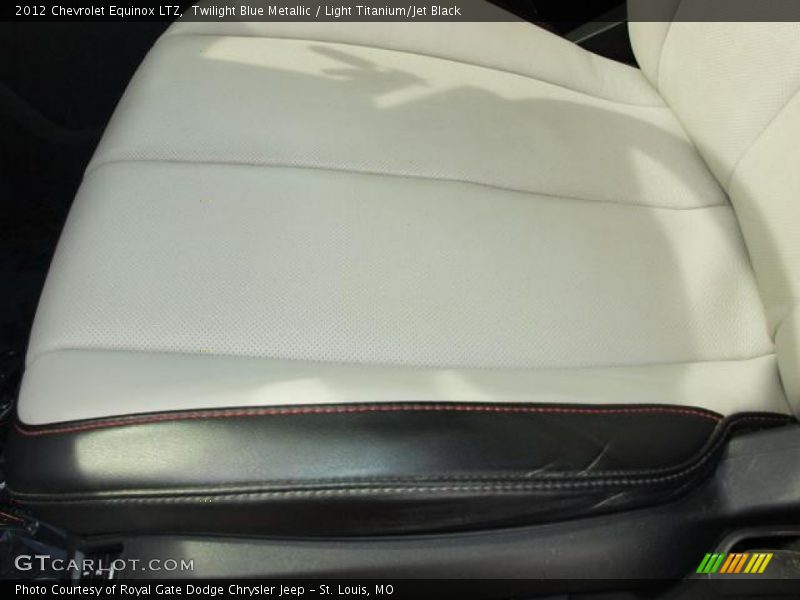 Twilight Blue Metallic / Light Titanium/Jet Black 2012 Chevrolet Equinox LTZ