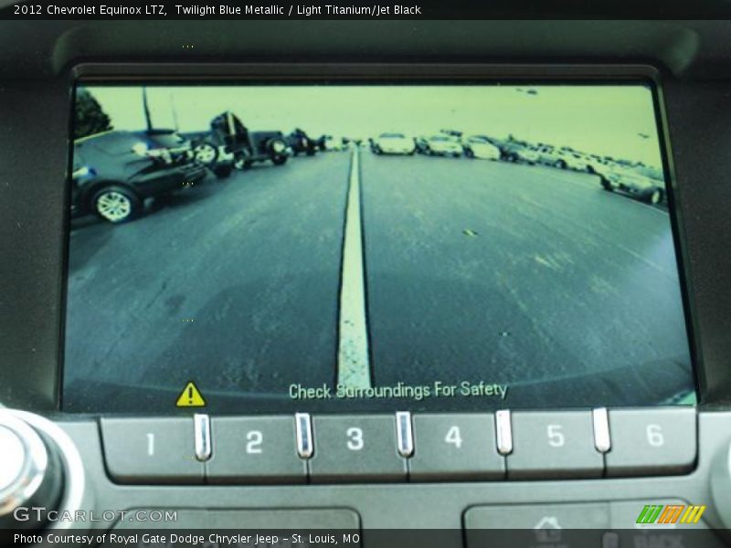 Twilight Blue Metallic / Light Titanium/Jet Black 2012 Chevrolet Equinox LTZ