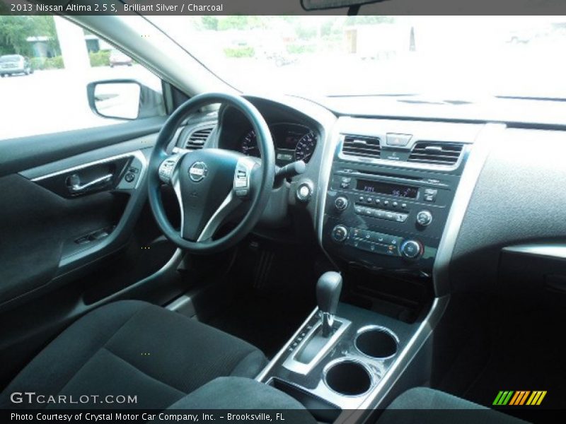Brilliant Silver / Charcoal 2013 Nissan Altima 2.5 S