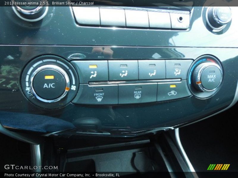 Brilliant Silver / Charcoal 2013 Nissan Altima 2.5 S