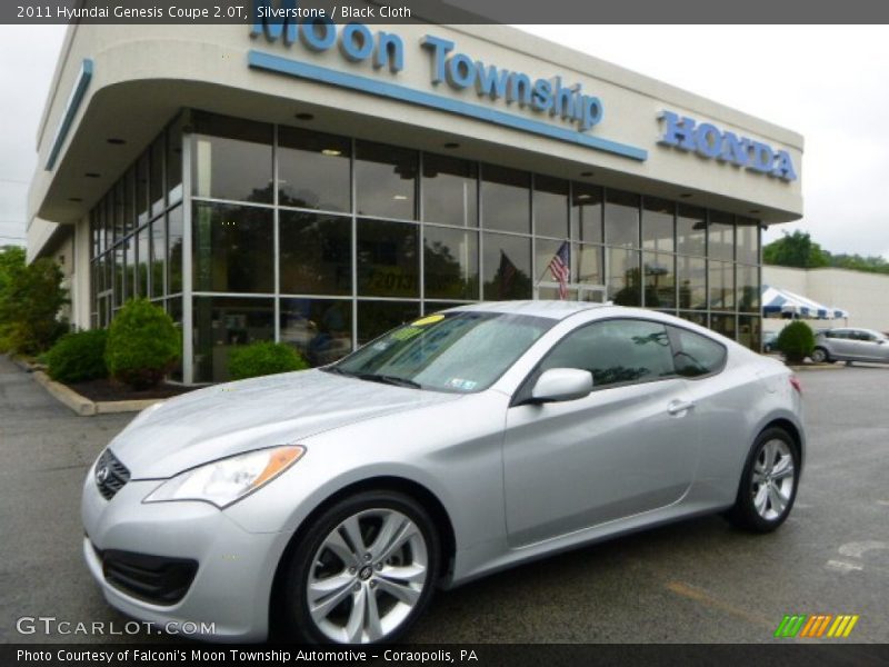 Silverstone / Black Cloth 2011 Hyundai Genesis Coupe 2.0T