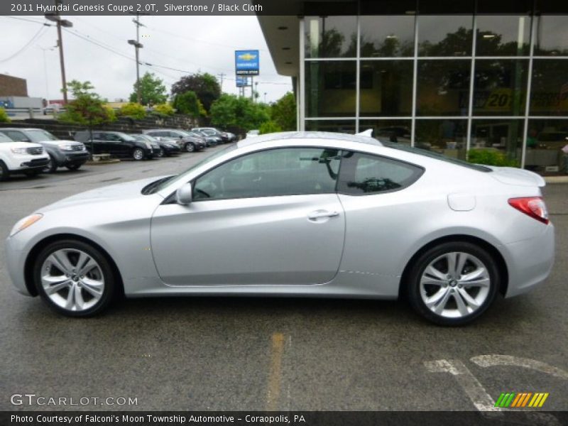 Silverstone / Black Cloth 2011 Hyundai Genesis Coupe 2.0T