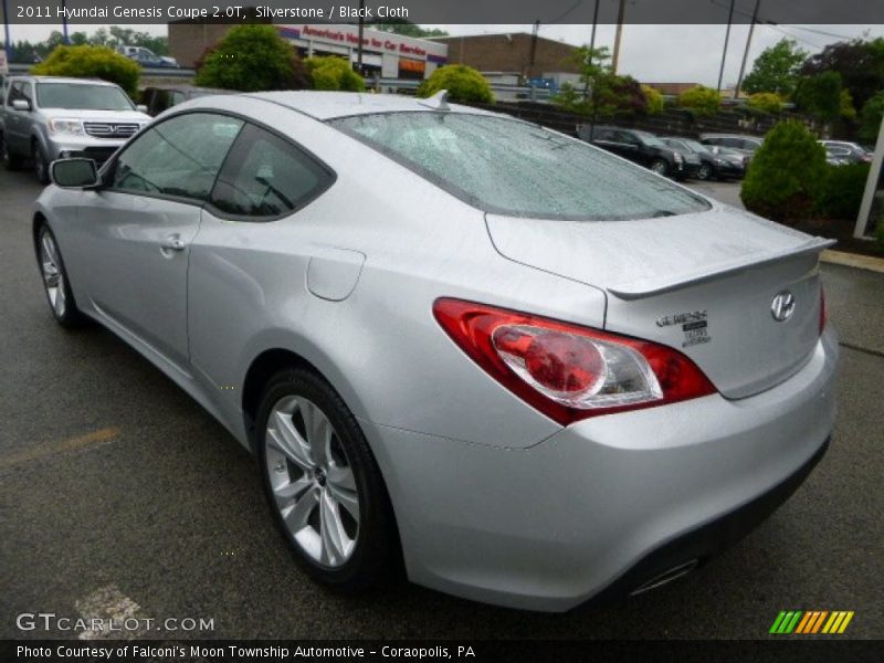 Silverstone / Black Cloth 2011 Hyundai Genesis Coupe 2.0T