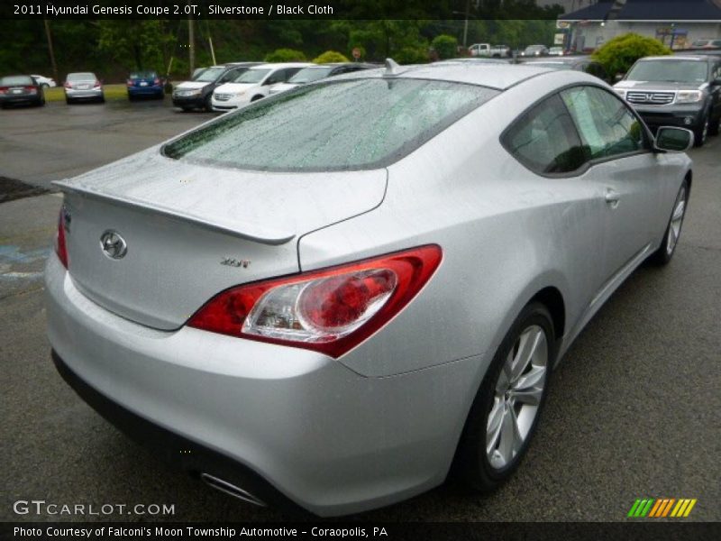 Silverstone / Black Cloth 2011 Hyundai Genesis Coupe 2.0T
