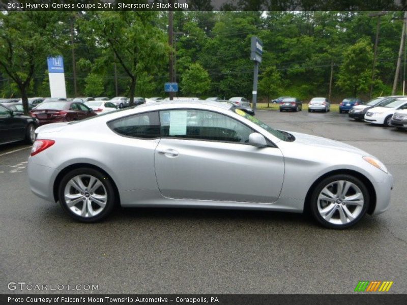 Silverstone / Black Cloth 2011 Hyundai Genesis Coupe 2.0T