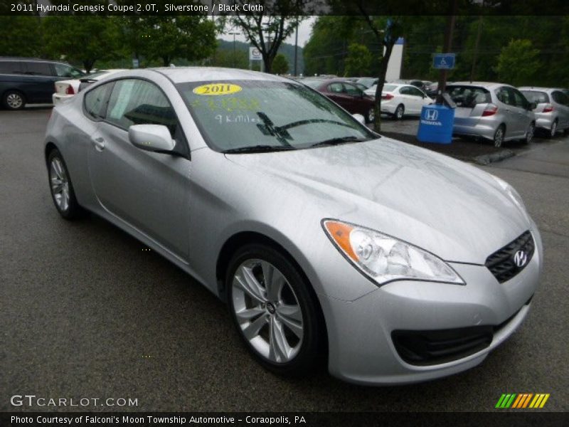 Silverstone / Black Cloth 2011 Hyundai Genesis Coupe 2.0T