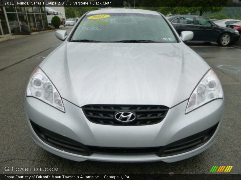 Silverstone / Black Cloth 2011 Hyundai Genesis Coupe 2.0T