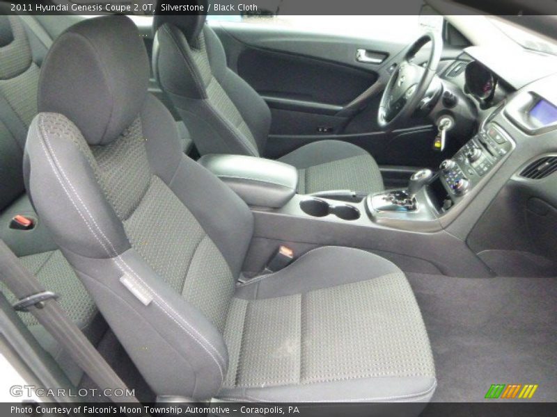 Silverstone / Black Cloth 2011 Hyundai Genesis Coupe 2.0T