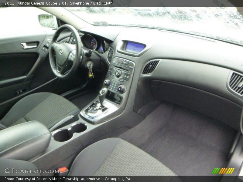 Silverstone / Black Cloth 2011 Hyundai Genesis Coupe 2.0T