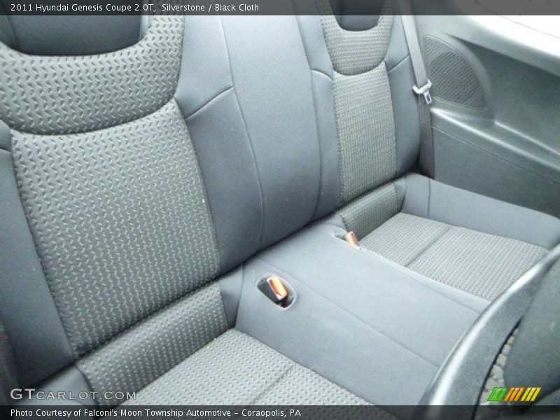 Silverstone / Black Cloth 2011 Hyundai Genesis Coupe 2.0T