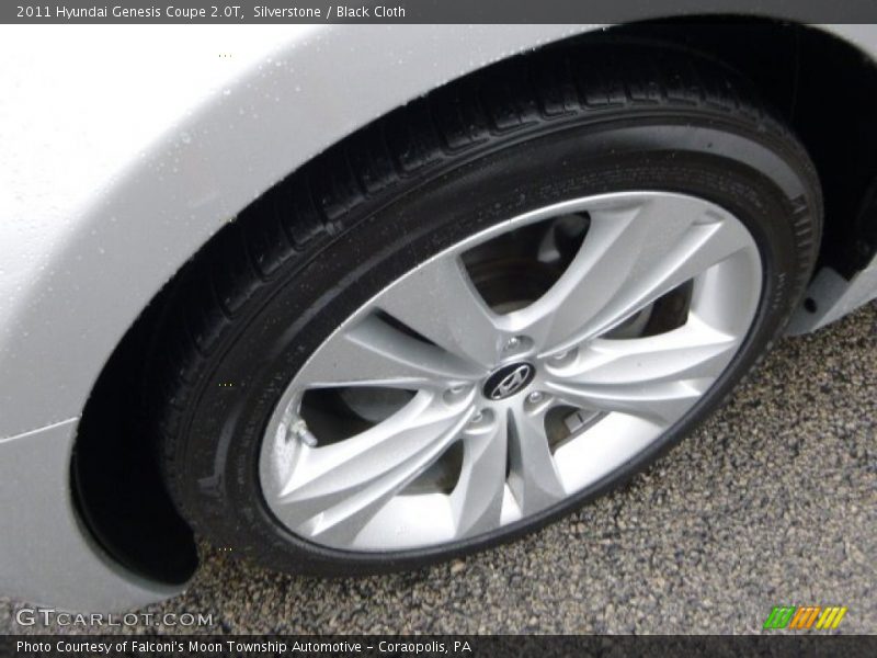 Silverstone / Black Cloth 2011 Hyundai Genesis Coupe 2.0T