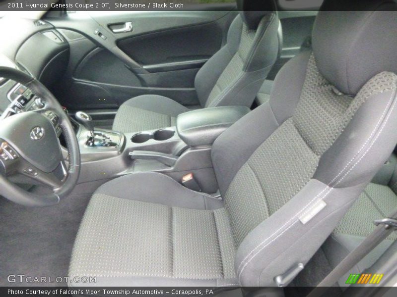 Silverstone / Black Cloth 2011 Hyundai Genesis Coupe 2.0T