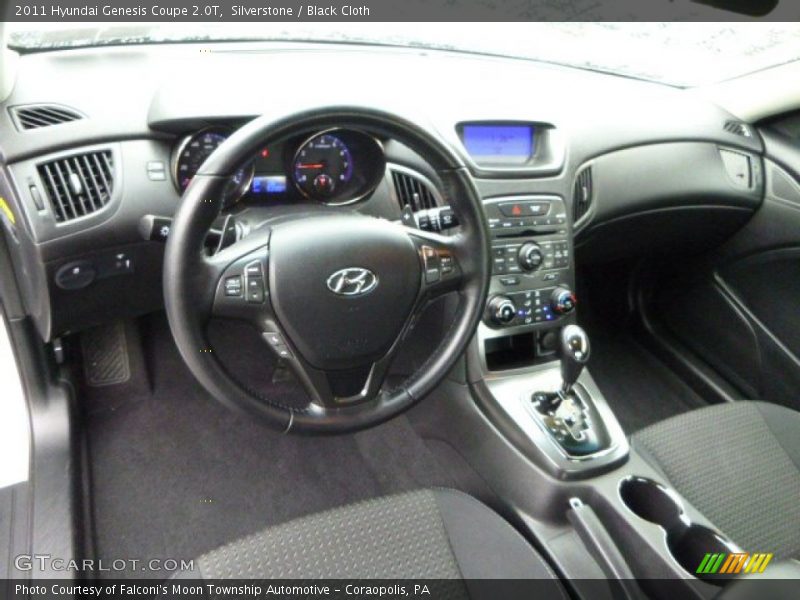 Silverstone / Black Cloth 2011 Hyundai Genesis Coupe 2.0T