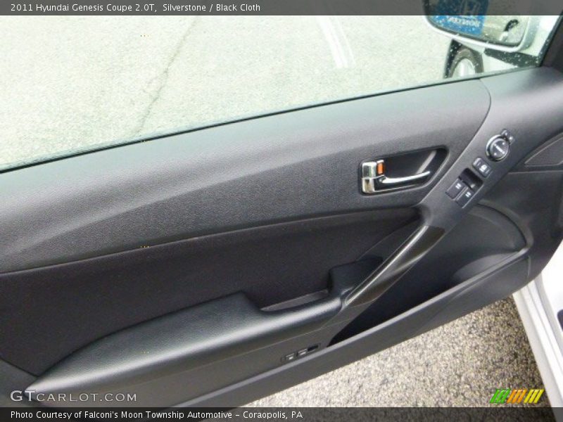 Silverstone / Black Cloth 2011 Hyundai Genesis Coupe 2.0T
