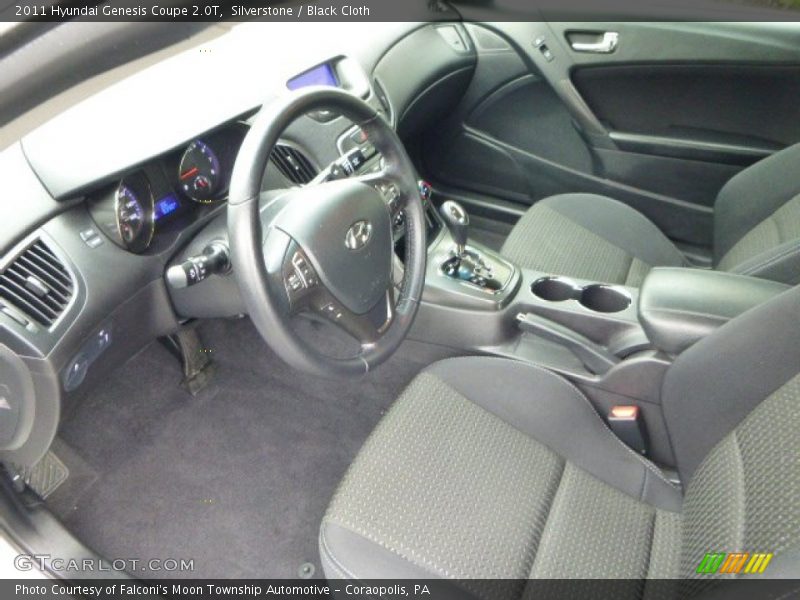 Silverstone / Black Cloth 2011 Hyundai Genesis Coupe 2.0T
