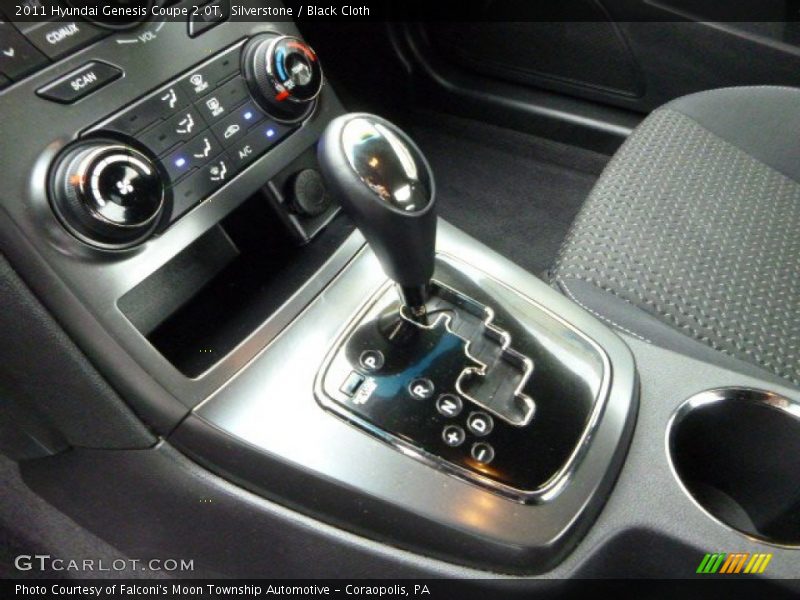 Silverstone / Black Cloth 2011 Hyundai Genesis Coupe 2.0T