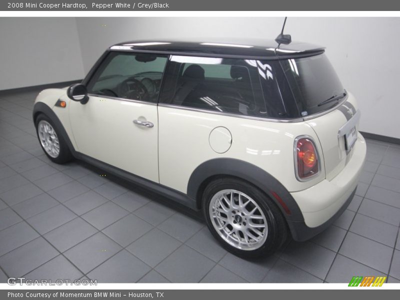 Pepper White / Grey/Black 2008 Mini Cooper Hardtop