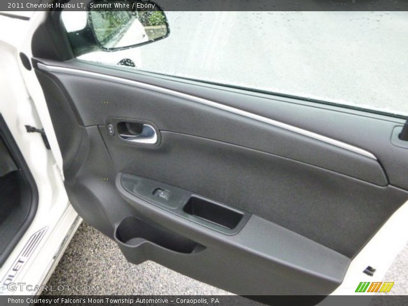 Summit White / Ebony 2011 Chevrolet Malibu LT