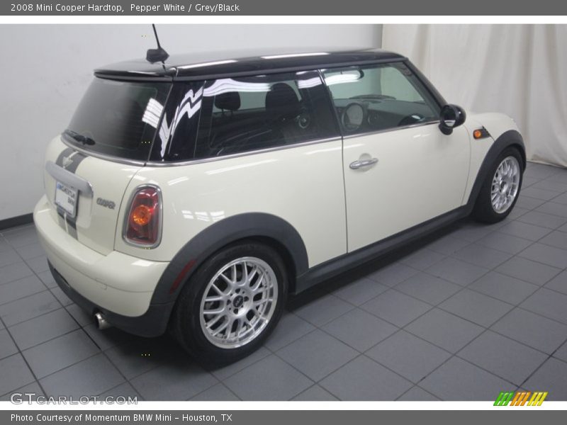 Pepper White / Grey/Black 2008 Mini Cooper Hardtop