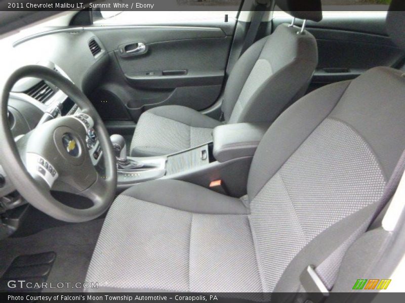 Summit White / Ebony 2011 Chevrolet Malibu LT