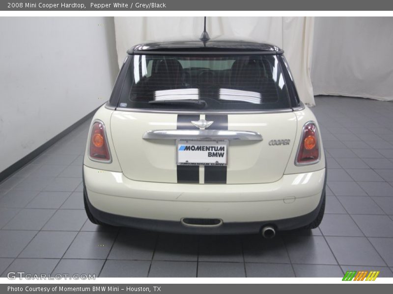 Pepper White / Grey/Black 2008 Mini Cooper Hardtop