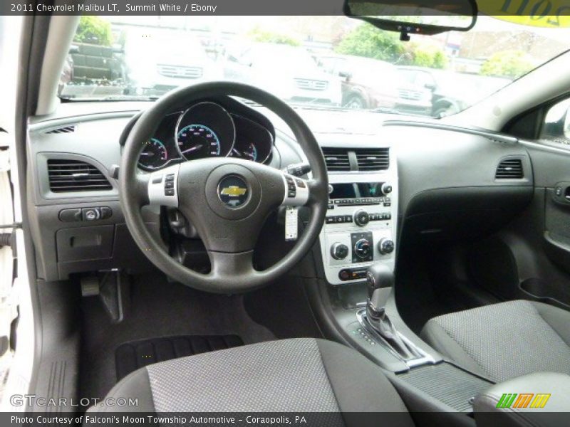 Summit White / Ebony 2011 Chevrolet Malibu LT