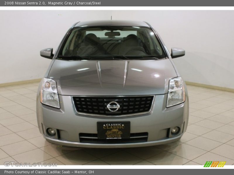 Magnetic Gray / Charcoal/Steel 2008 Nissan Sentra 2.0