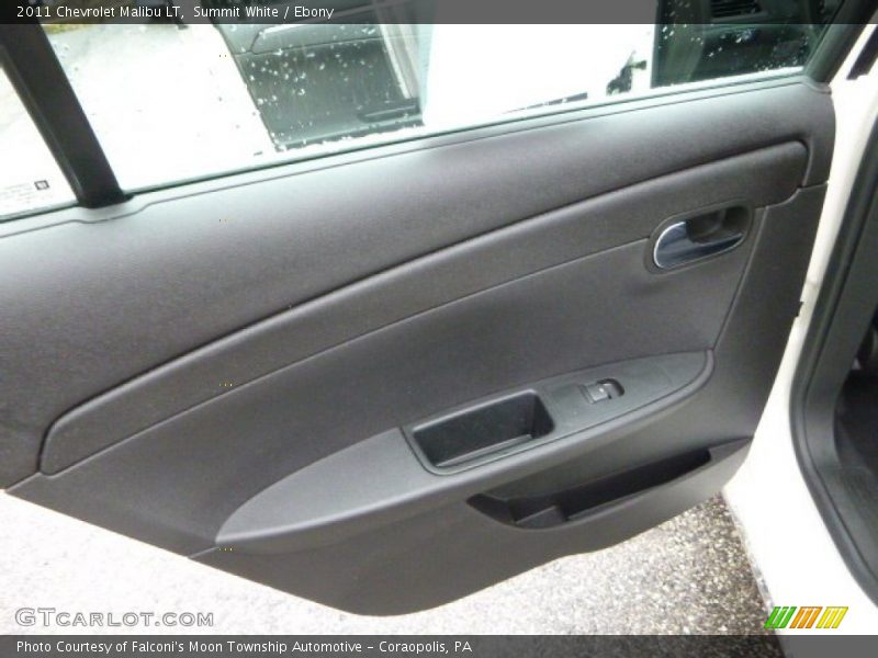 Summit White / Ebony 2011 Chevrolet Malibu LT