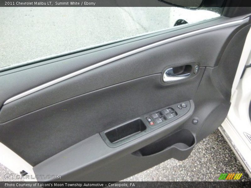 Summit White / Ebony 2011 Chevrolet Malibu LT