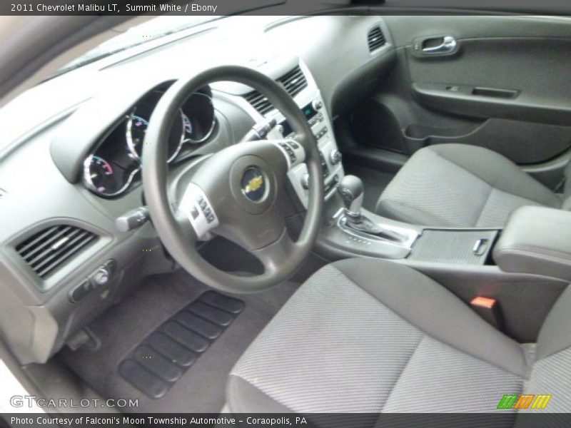 Summit White / Ebony 2011 Chevrolet Malibu LT