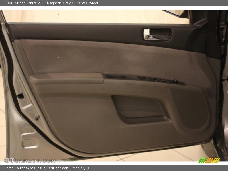 Magnetic Gray / Charcoal/Steel 2008 Nissan Sentra 2.0