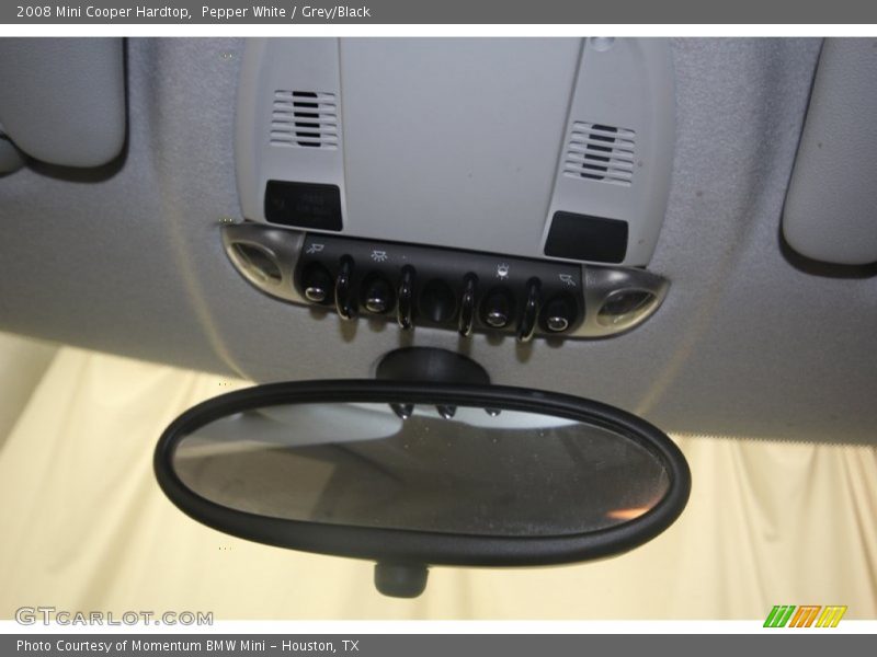 Pepper White / Grey/Black 2008 Mini Cooper Hardtop