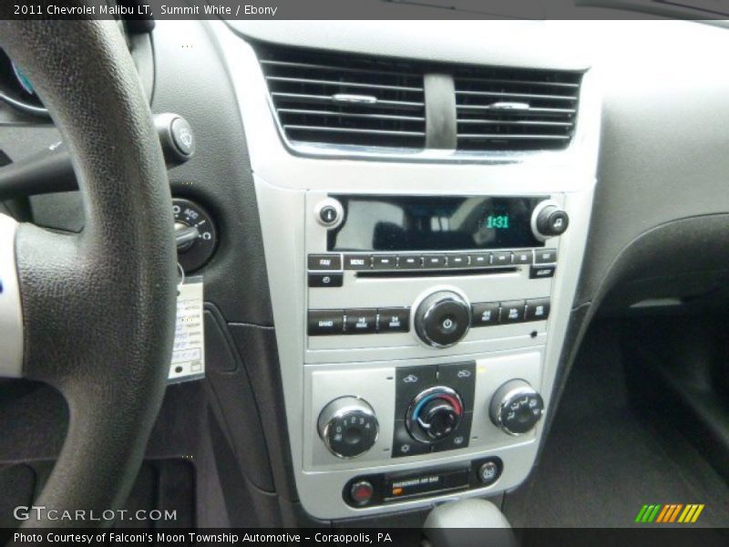 Summit White / Ebony 2011 Chevrolet Malibu LT