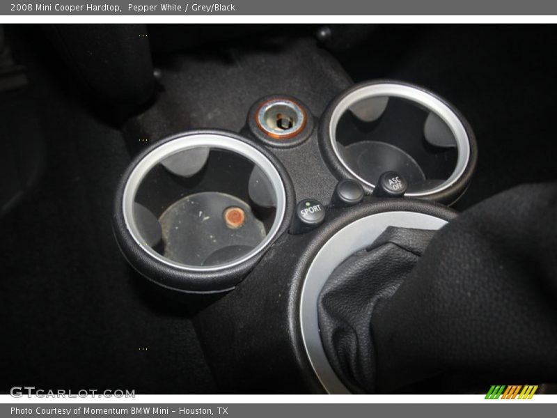 Pepper White / Grey/Black 2008 Mini Cooper Hardtop