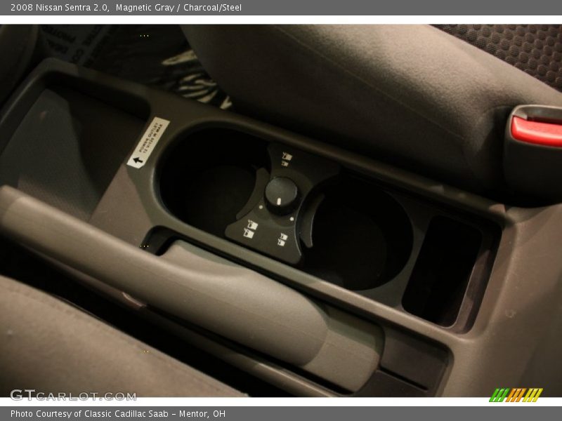 Magnetic Gray / Charcoal/Steel 2008 Nissan Sentra 2.0