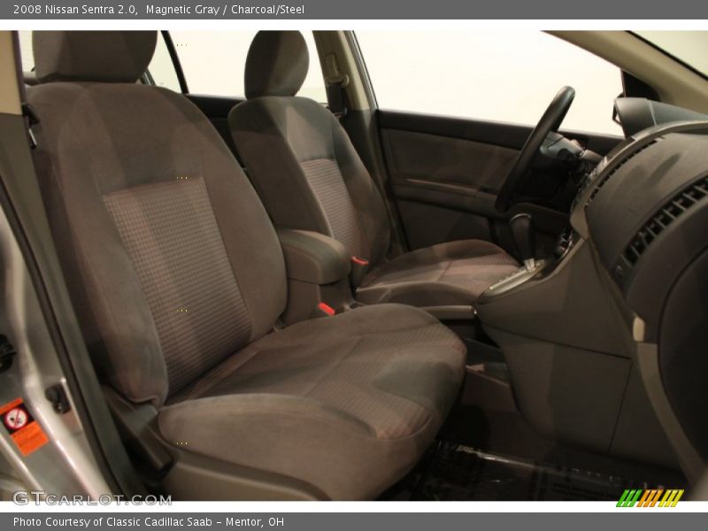 Magnetic Gray / Charcoal/Steel 2008 Nissan Sentra 2.0