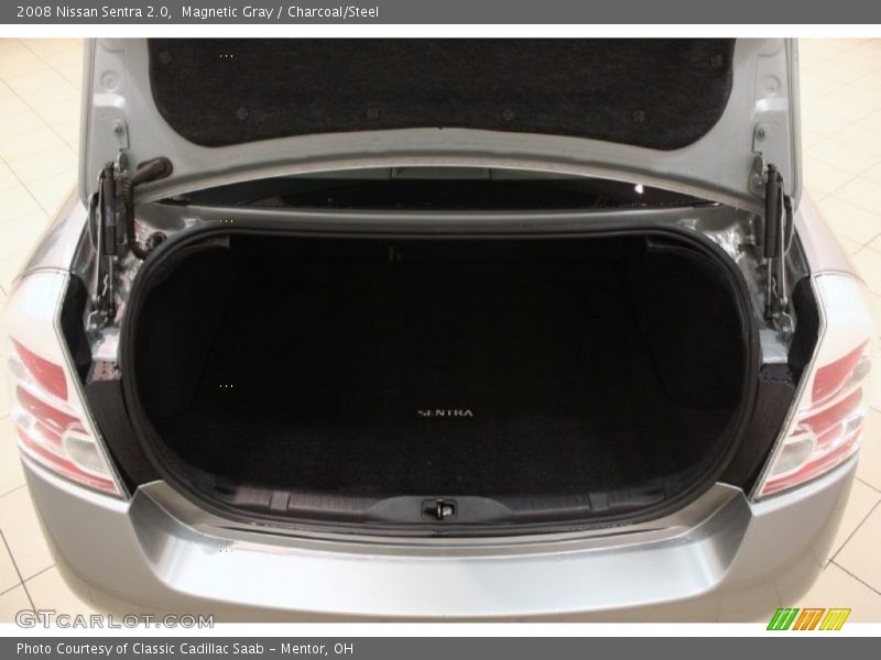 Magnetic Gray / Charcoal/Steel 2008 Nissan Sentra 2.0