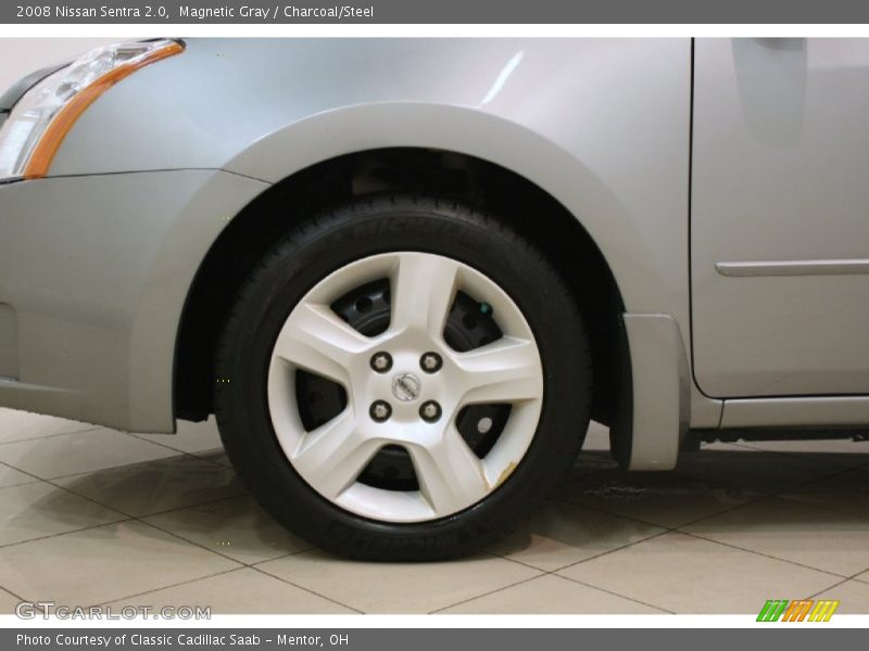 Magnetic Gray / Charcoal/Steel 2008 Nissan Sentra 2.0