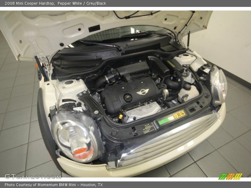 Pepper White / Grey/Black 2008 Mini Cooper Hardtop