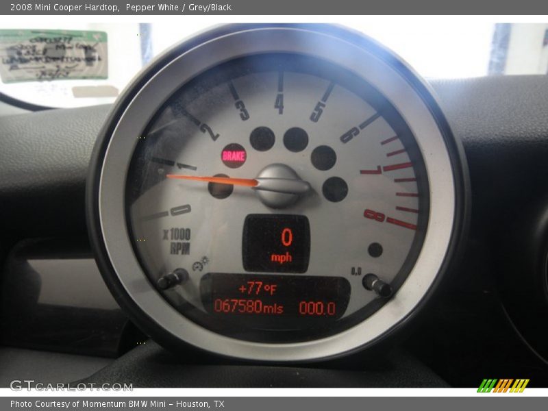 Pepper White / Grey/Black 2008 Mini Cooper Hardtop