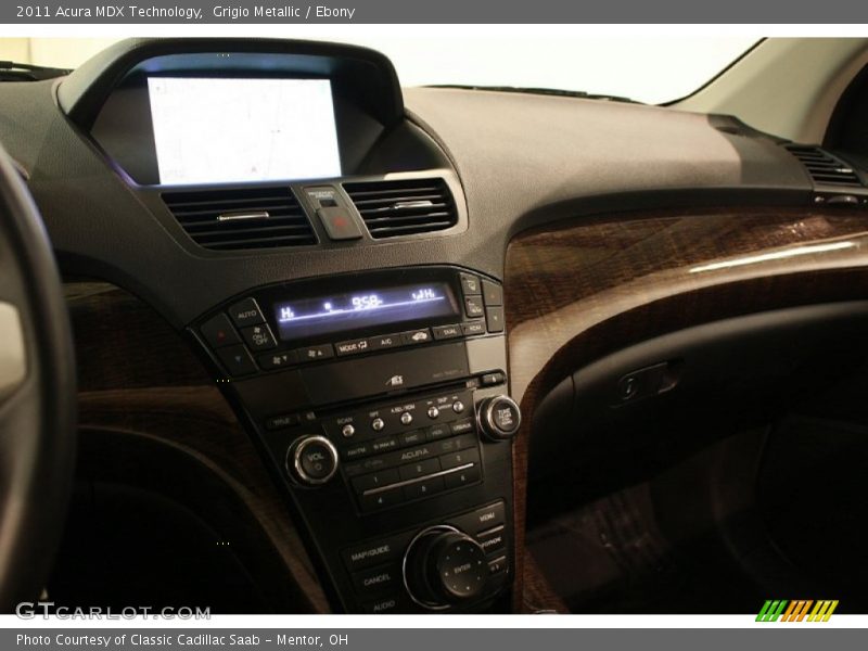 Grigio Metallic / Ebony 2011 Acura MDX Technology