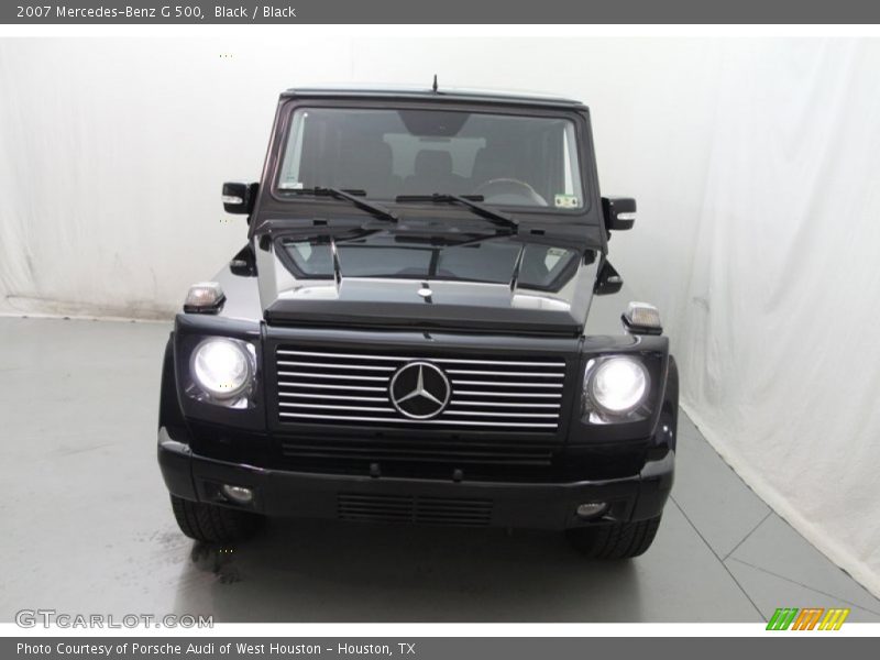 Black / Black 2007 Mercedes-Benz G 500