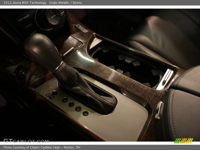 Grigio Metallic / Ebony 2011 Acura MDX Technology