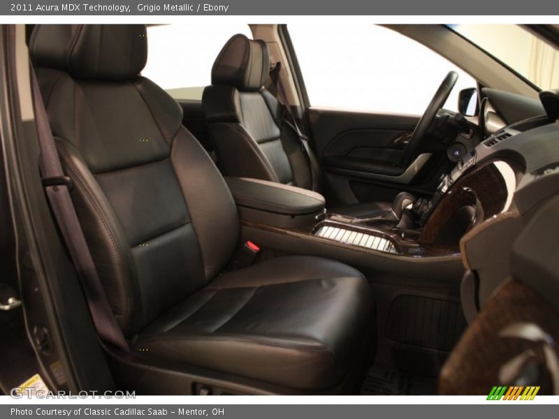Grigio Metallic / Ebony 2011 Acura MDX Technology