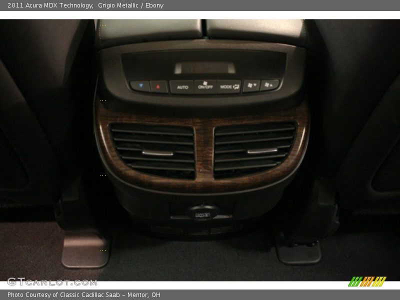 Grigio Metallic / Ebony 2011 Acura MDX Technology