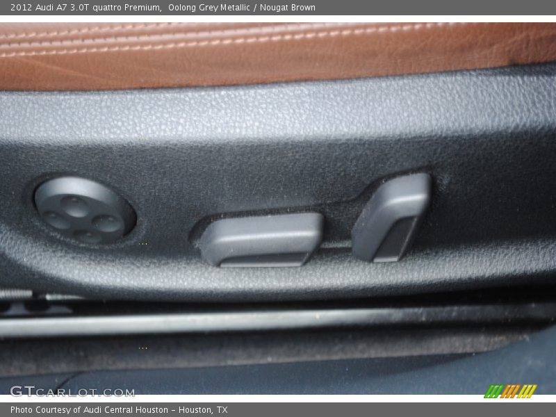 Oolong Grey Metallic / Nougat Brown 2012 Audi A7 3.0T quattro Premium