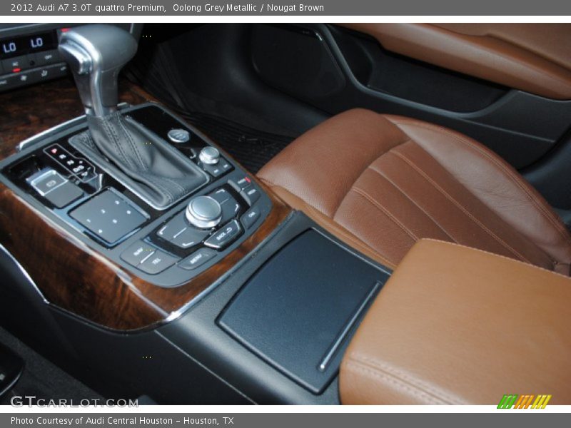 Oolong Grey Metallic / Nougat Brown 2012 Audi A7 3.0T quattro Premium