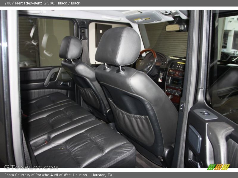 Black / Black 2007 Mercedes-Benz G 500